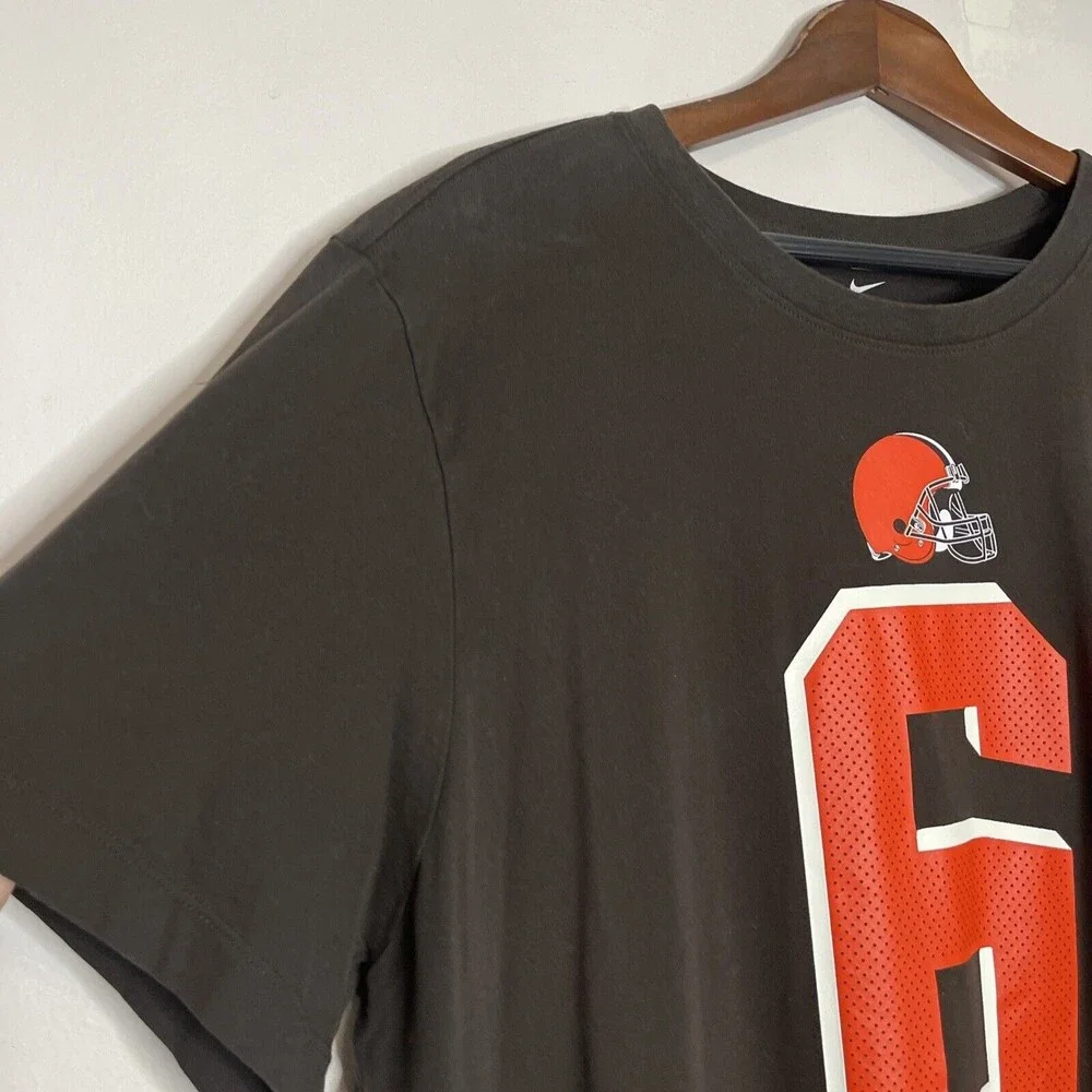 Baker Mayfield Cleveland Browns Nike Men's Dri Fit Tee Shirt XXL Graphic 6 NFL